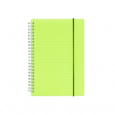 Caderno A5 Plástico Personalizado