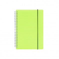 Caderno A5 Plástico Personalizado