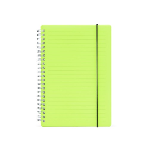 Caderno A5 Plástico Personalizado