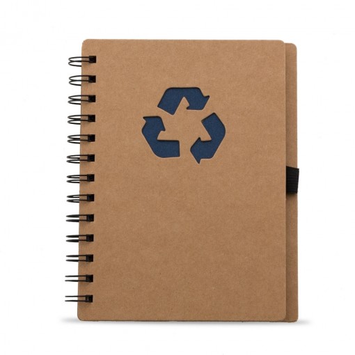 Caderno de Papelão Reciclado Personalizado Para Brindes