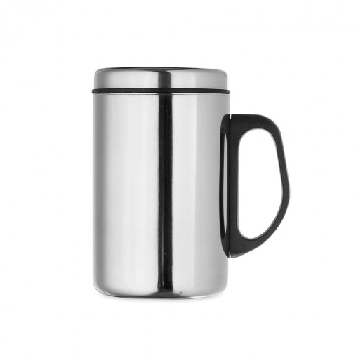 Caneca 350ml em Aço Inox Personalizada com Logo