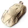 Chaveiro Medalha ou Pingente Carro Esportivo de Metal com Logo