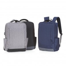 Mochila de Nylon Com USB Personalizada Para Notebook