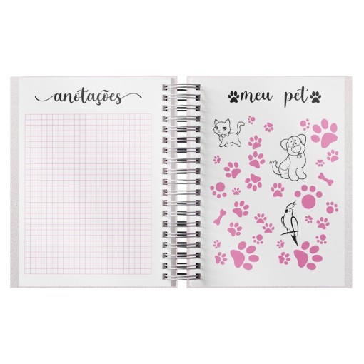 Planner Anual Pet Sublimático Personalizado